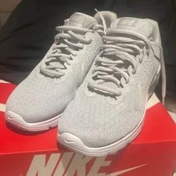 Air Max Nike wmens White Silver Sequent 2 8.5 - Picture 2 of 8